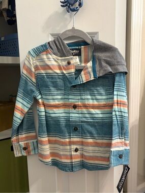 OshKosh B'gosh Button Up Hoodie - 2T NWT